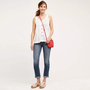 Paige Jimmy Jimmy Skinny Jeans In Tigerlily  Size 25